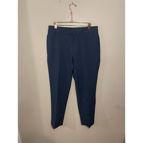 Banana Republic Mason Tapered Pants Athletic Men’s 32 Houndstooth 493989‎ Blue - Picture 2 of 7